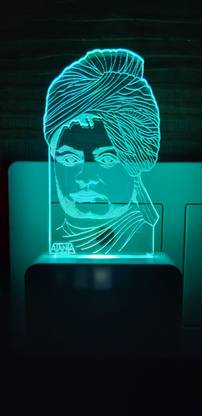 Super Ajanta SWAMIVIVEKANAND SU 2061 Night Lamp