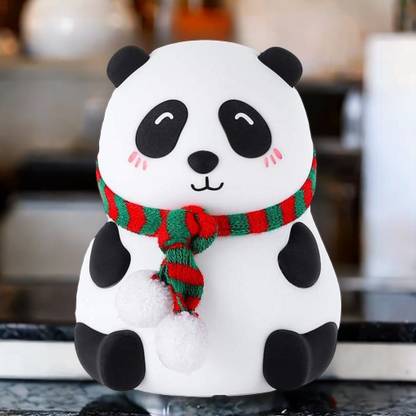 X4Decor Portable Silicone USB Panda Night Lamp With Tap Control Night Lamp