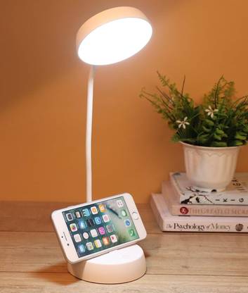 FIRSTLIKE Rechargeable Battery 3 Level Brightness Study Table Lamp for Students Study Lamp