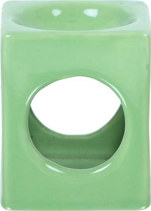 QIMACPLUS Ceramic Aroma Diffuser Oil Burner Clay Lamp Wax Warmer Tea Light Holder Table Lamp