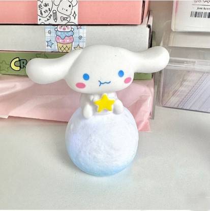 ARRX Cinnamoroll Sanrio 3D Ball Night Lamp USB Table Lamp Colorful LED Table Lamp