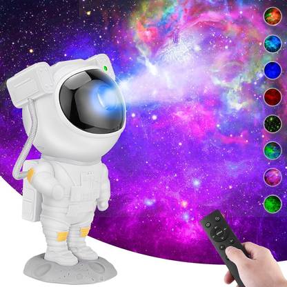 Magicwand R/C 360? Astronaut Star Galaxy Projector with Adjustable Timer Night Lamp