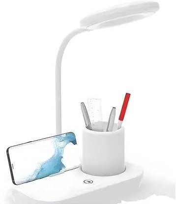 VBS Rechargeable Table Lamp 360° Rotating Neck 12 Hour Study with 3 lighting mode Study Lamp