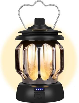 Flipco Camping Lantern LED Rechargeable Camping Light Type C Rechargeable Table Lamp