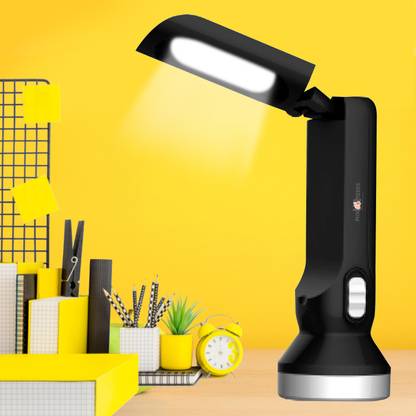 Pick Ur Needs Best Rechargeable Study LED Desk Lamp Torch Light With 180° Emergency Flashlight Table Lamp