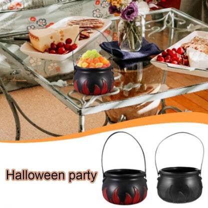 BNF Halloween Mist Maker Fogger Water Fog Machine Witch Pot Home Decor Night Lamp
