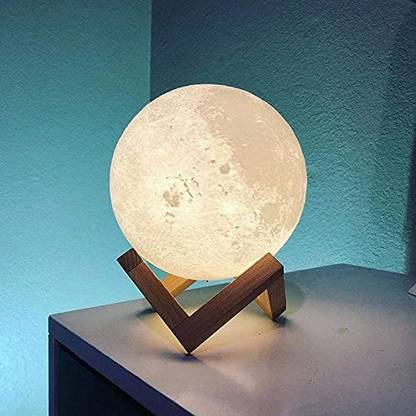 FRENYEAR Moon Lamp Light for Bedroom Rechargeable Moon Lamp Color Changing Sensor Touch Night Lamp