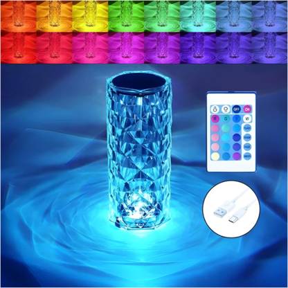 GDS Multicolor LED Night Light with USB Power and Timer Operation Night Lamp