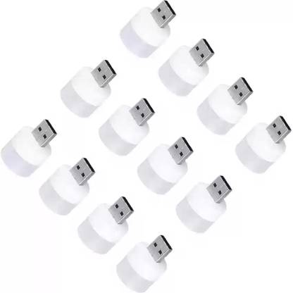 Shreejee USB plug & Play Energy efficient LED light /Emergency light X12.51 (Pack of 12) LED Lantern
