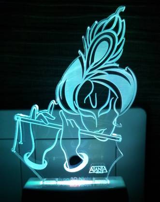 AJANTA KRISHNA CODE : 2100 3d Night Lamp