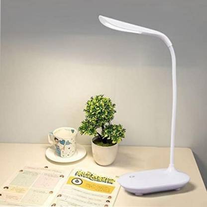 Decorcia Kids Desk Lamp for Study & Night| Rechargeable| Multicolor LED with Warm Light Table Lamp