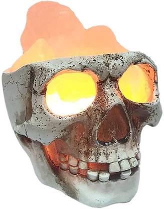 Lyla 3D Skull Lamp Himalayan Slat Nightlight Decorative Warm Lights Dimmer Switch Night Lamp
