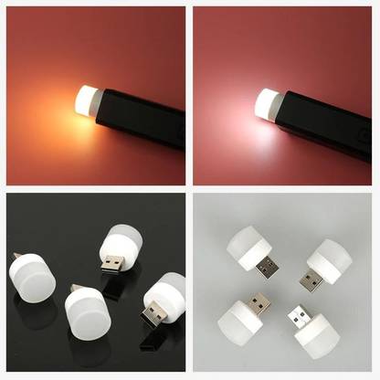 Shreejee USB plug & Play Energy efficient LED light /Emergency light X8.187 (Pack of 8) LED Lantern
