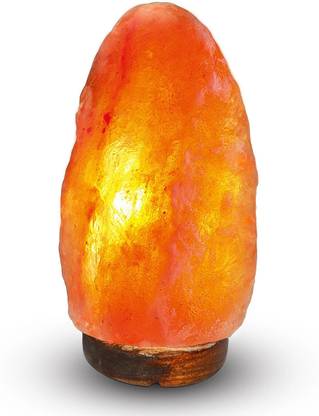 REIKI CRYSTAL PRODUCTS Natural Himalayan Rock Salt Lamp Fragrance Oil BurnerAroma Lamp With Lavender Essential Oil for Positive Energy, Purification, Best Wellness Gift Table Lamp