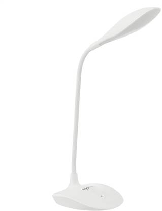 VBS Rechargeable Table Lamp with 3 Dimmable Lights, 360-Degree Rotating Neck Study Lamp