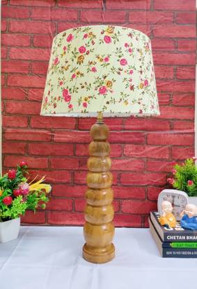 Jyoparv Cool Modern Table Lamp With Fabric Conical Shape Table Lamp