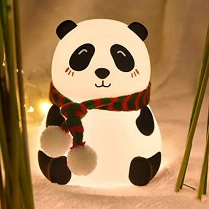 Attilio Panda Touch Silicone Lamp, Birthday Gift for Girls and Boys, Panda Light Lamp Night Lamp
