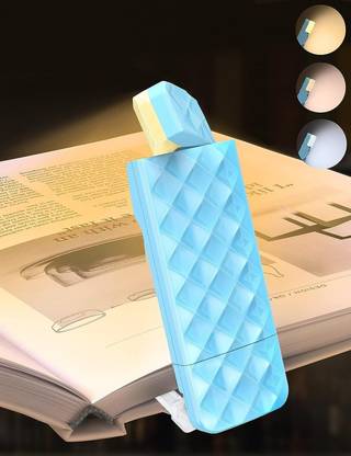 NEXT GEEK Book Reading Light 3 Colour & 5 Brightness Adjustable with 30-min Timer Study Lamp