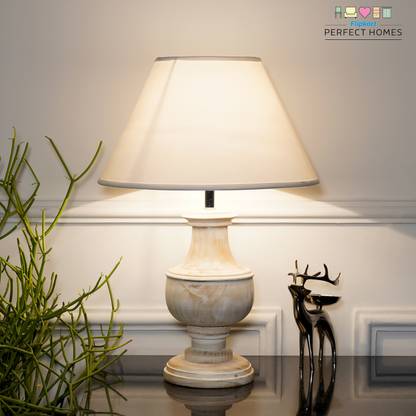 Flipkart Perfect Homes Off White Eclectic Table Lamp Table Lamp