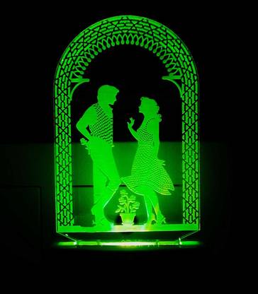 Iqbal collection Couple Night Lamp Create a tranquil ambiance with variable lighting Night Lamp
