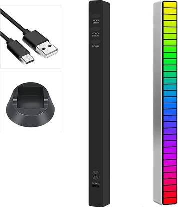 SOJUBA Music Levels Light LED MIC Sound Level Meter Audio Spectrum Display Analyzer Car Table Lamp