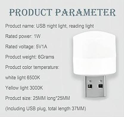 Shreejee USB plug & Play Energy efficient LED light /Emergency light X5.312 (Pack of 5) LED Lantern