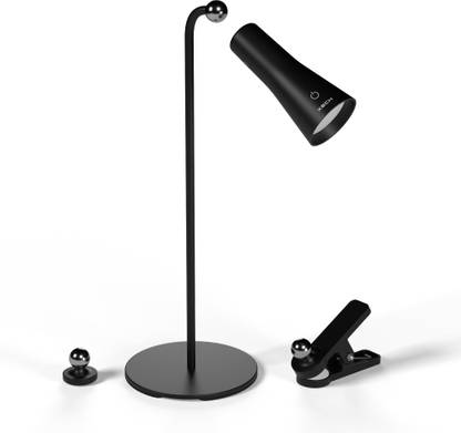 xech Multifunctional Table Lamp with Clamp & Stick Attachment & Rechargeable Battery Table Lamp