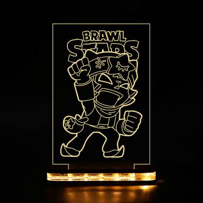 StarLaser 3D Illusion Brawls stars569 Acrylic Table lamp Table Lamp