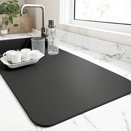 AADIVY Black Generic Table Linen Set