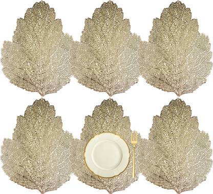 KUBER INDUSTRIES Rectangular Pack of 6 Table Placemat