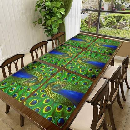 REVEXO Rectangular Pack of 6 Table Placemat