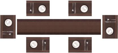YELONA Rectangular Pack of 7 Table Placemat