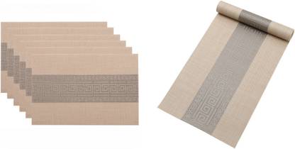 Bhaguji Rectangular Pack of 7 Table Placemat