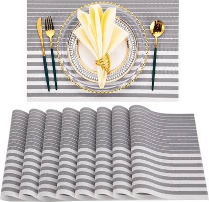 UniKart Rectangular Pack of 8 Table Placemat