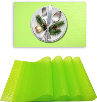 YELONA Rectangular Pack of 4 Table Placemat