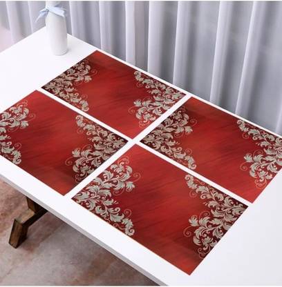 REVEXO Rectangular Pack of 4 Table Placemat
