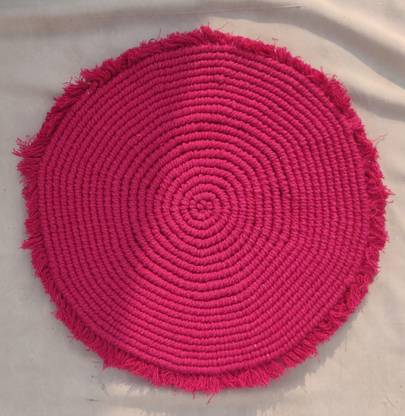 Karmakriti Round Pack of 1 Table Placemat