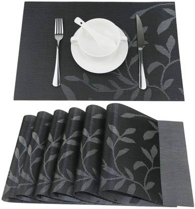 YELONA Rectangular Pack of 6 Table Placemat