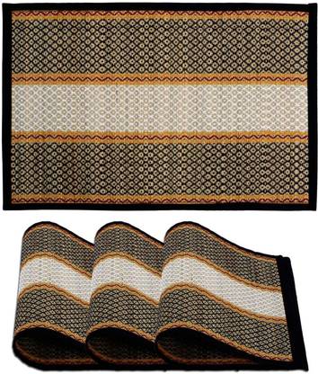 HOKiPO Rectangular Pack of 4 Table Placemat