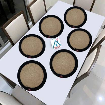 ROUSN Round Pack of 6 Table Placemat