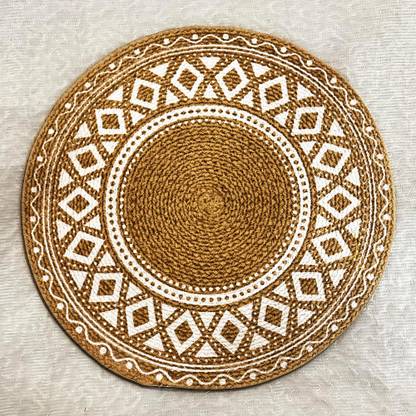 Artistic Den Round Pack of 1 Table Placemat