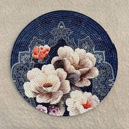 Artistic Den Round Pack of 1 Table Placemat