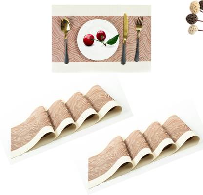 YELONA Rectangular Pack of 8 Table Placemat