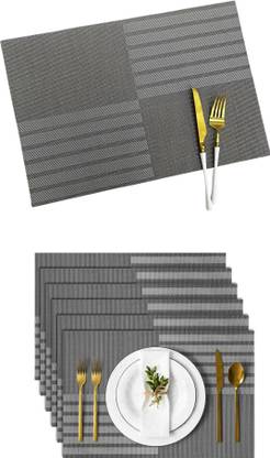 YELONA Rectangular Pack of 6 Table Placemat