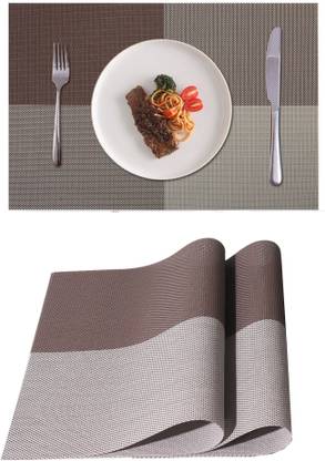 YELONA Rectangular Pack of 2 Table Placemat