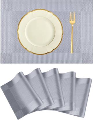 KUBER INDUSTRIES Rectangular Pack of 6 Table Placemat