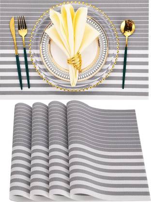 KitchEase Rectangular Pack of 4 Table Placemat
