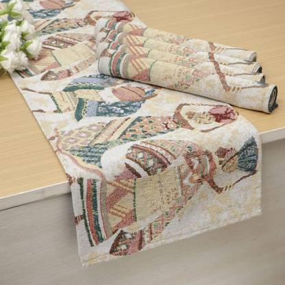 HOKiPO Rectangular Pack of 5 Table Placemat