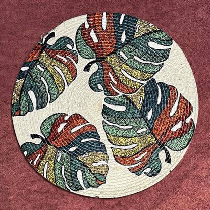 Artistic Den Round Pack of 1 Table Placemat