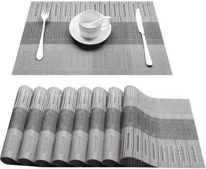 UniKart Rectangular Pack of 8 Table Placemat